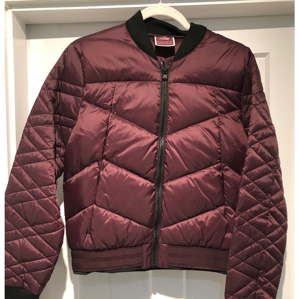 MPG bomber jacket.